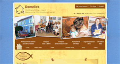 Desktop Screenshot of domecek.org
