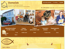 Tablet Screenshot of domecek.org